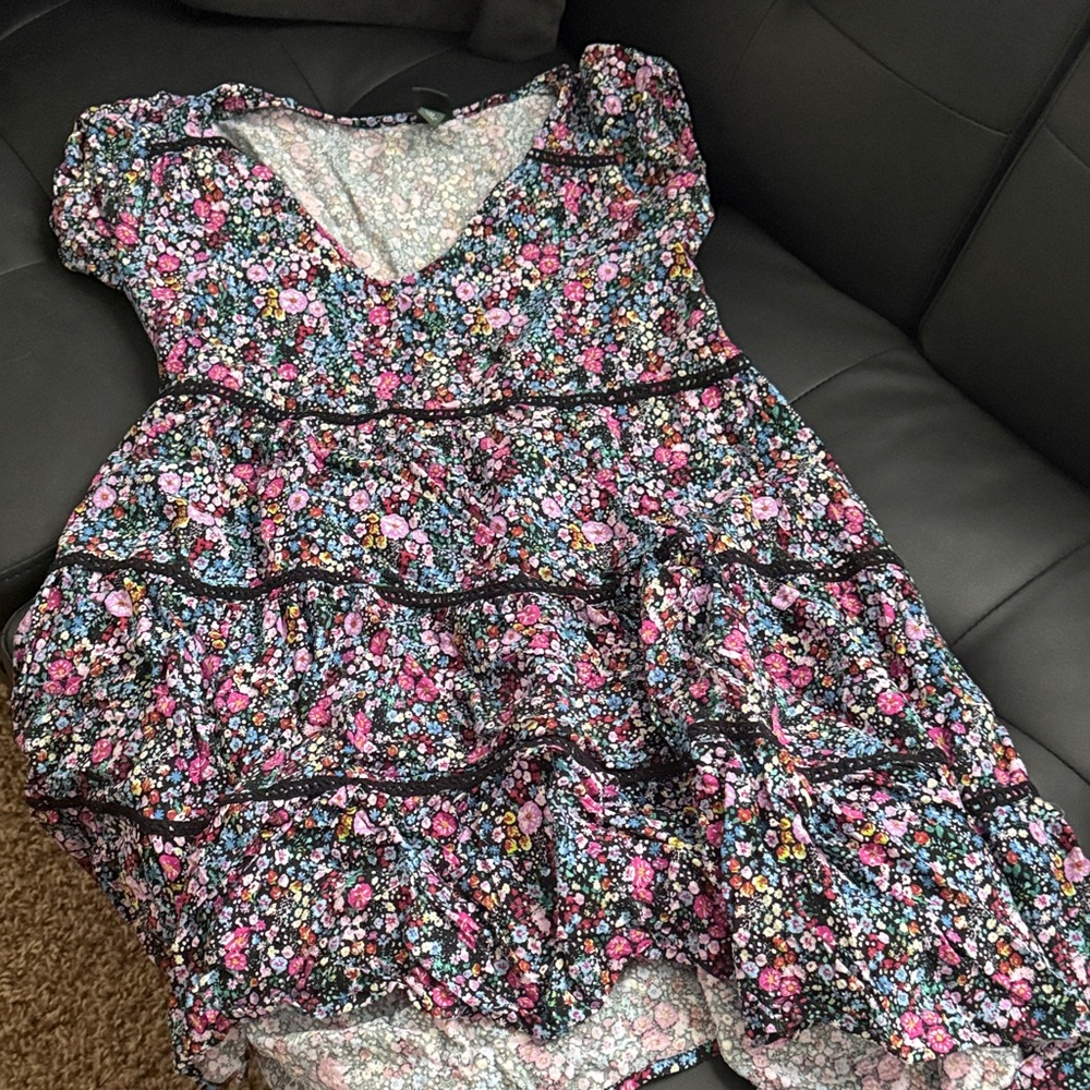 Floral Dress - Multicolor